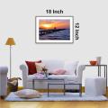 Frame For Room Decoration Wall Art Photo Concept LND CNP 12x18 (1) - Wooden Picture 12x18 Inch In size. 
