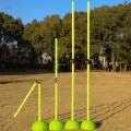 Soccer Agility Training Pole Agility Marker Football Training Marking Pole. 