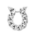 Nose Chain Ring Hip Hoop Non Piercing Nose Septum snag Ring Goth Magnet Nose Punk Body Jewelry Unusual Costume Jewelry. 