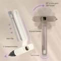 Multi-Function Rotating Crevice Cleaning Brush,360 Degree Rotating Crevice Cleaning Brush,Hard Bristle Crevice Gap Brush,Corners Cleaning Tool for Cleaning Bathroom, Kitchens Tile Floors. 