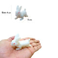 Cute Rabbit high quality rubber toy for kids - zoo - (Multiple Packs). 
