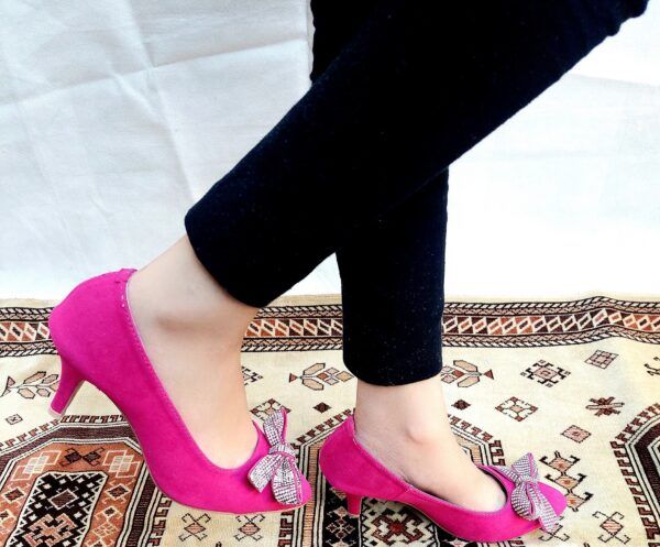 Dark pink court shoes hotsell