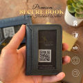 RFID Wallet | Minimalist Men's Purse Long Wallet For Men Bi Fold Simple Wallet Clasp  Card Holder [Secure Book]. 