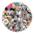 50Pcs Cute Cartoon Nubian Goat Stickers Animal Graffiti Decals DIY Laptop Luggage Computer Guitar Motorcycle Helmet Car Kids Toy. 
