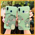 cute TPU Phone Case For Samsung Galaxy A30/A20/M10s colorful Skin feel silicone Solid color Fashion Design Soft Case. 