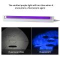 8W BLB UV LED Black light Bar T5 Tube Bulb Ultraviolet Fluorescent Detection lamp Insect UVA Trap light Money Check Violet Lamps. 