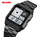 SKMEI Electronic Movement 30m Water Resistant EL Luminous Sport Style Hard Case Men's Watch 2353. 