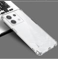Redmi Note 13 Pro Transparent Soft Silicone Back Cover Shockproof Clear Case. 