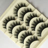 5 Pairs y Cross Thick Long False Eyelashes Cocktail Eye Lashes. 