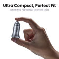 UGREEN 30W Car Charger Dual Port QC 4.0 3.0 Fast Charging For iPhone 16 15 Xiaomi Huawei Samsung Supercharge Type C Charger. 