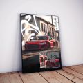 Audi R8 V10 wall Frame, wall decoration photo frame and wall hanging home decor. 