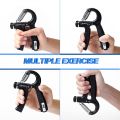 Automatic Counting And Non Counting  Hand Gripper Adjustable ResistanAdjustable Hand Grip Power Exerciser Forearm Wrist Strengthener Gripper R-Shape Adjustable 5-60kg  Adjustable hand grip power exerciser forearm wrist strengthener gripper, R Shape. 