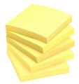 Sticky Notes, Canary Yellow Color Self-Stick Memo Pad Size: 3X3 inch- Pack of 1 / 100 Sheets. 
