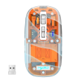 Compro™ 3 Modes Wireless Transparent 2.4G Mouse. 