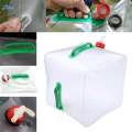 20L Collapsible Water Container Outdoor Folding Water Bottle Bucket. 