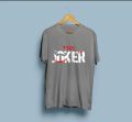 Joker Printed Cotton Half Sleeves O Neck T Shirt For Men&Boys. 