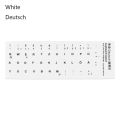 Non Degumming French Alphabet Layout Russian English Laptop PC Multi-Language Keyboard Decal Keyboard Stickers Letter Protective Film Alphabet Button Layout. 