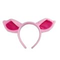 Super Soft Pig Ear Headband Nose Tail Halloween Animal Headdress Dress Up Accessories Pink Piggy Head Hoop Set Cosplay Props. 