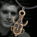 3 Color Angel Wicca Dean Winchester Jensen Ackles Supernatural amulet pendant necklace Drop Ship. 