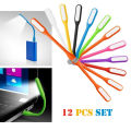12Pcs Mini Portable USB LED Light Lamp For Power Bank Computer Notebook Laptop Reading. 