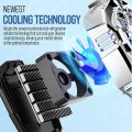 Mobile Cooler X20 for Gaming, Universal Phone Cooling Fan with Two Cooling Modes, Mobile Phone Radiator Case for iPhone Android Smartphones from 4.5 to 7in, Cell Phone Cooler for Live Streaming. 