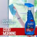 Good Morning Glass Cleaner Pro Anti Dust Extra Shine Lemon Fragrance 500 ml Spray Bottle. 