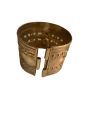 Kuchi Bracelet, Silver Cuff, Afghan, Gypsy, Vintage Bracelet, Middle Eastern, Red Jasper. 