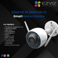 Ezviz H3 3K Camera (5MP) Night Color Vision Wi-Fi Smart Home Camera Out Door With Brand Warranty. 