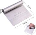 Dough Pastry Scraper/Cutter/Chopper Stainless Steel Mirror Polished with Measuring Scale Multipurpose Cake Pizza Bread Cutter. 