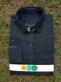 Formal dress shirt for boys pure cotton black and white summer & winter. 