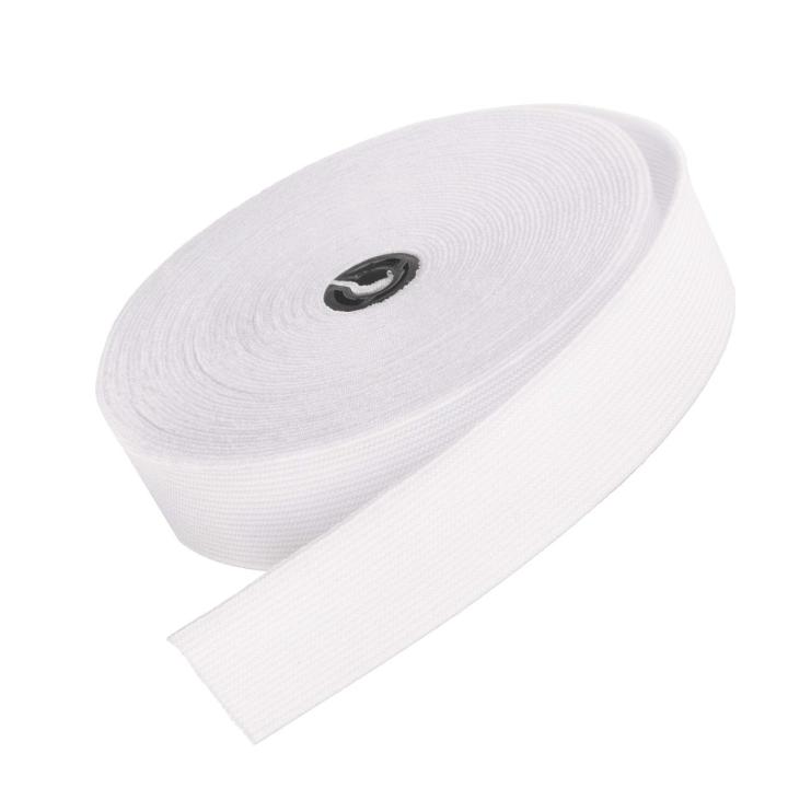 Elastic roll 1 inch best quality sewing white elastic 30 meter