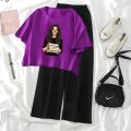 High Quality Crop Top Tshirt and Plazo For Women and Girls. 