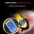 Digital LED Tire Tyre Air Pressure Gauge Tester Tool For Auto Car Motorcycle - Yellow. 