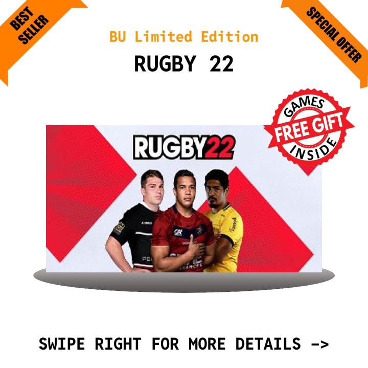 RUGBY 22 Game for PC - with complete Installation Guide - GoogleDrive/MediaFire Download - QR Codes + 1 Extra free Game