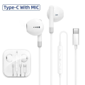 Original Headphones For Apple iPhone 15 Pro Max Handfree USB C Headphones Wired Type-C Earbuds for IPhone 15 15 Pro Max 15 Plus in-Ear Earphones with Mic Bass Stereo Headset For iPad Samsung S21 S22 S23 Ultra Vivo Xiaomi USB-C Earphones. 