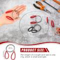 8Pcs Stainless Steel Wire Saw Hand Pocket String PVC Pipe Cutting Tool for Camping. 