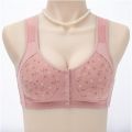 Front Open Wide Strap Non Padded Non Wired Maternity Nursing Bra Plus Size. 