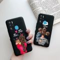 For Tecno Pova Neo Case Phone Cover LE6h Silicone Cases Letter Girls Pattern Fundas for Tecno PovaNeo LE6 Soft TPU Black Bumper. 