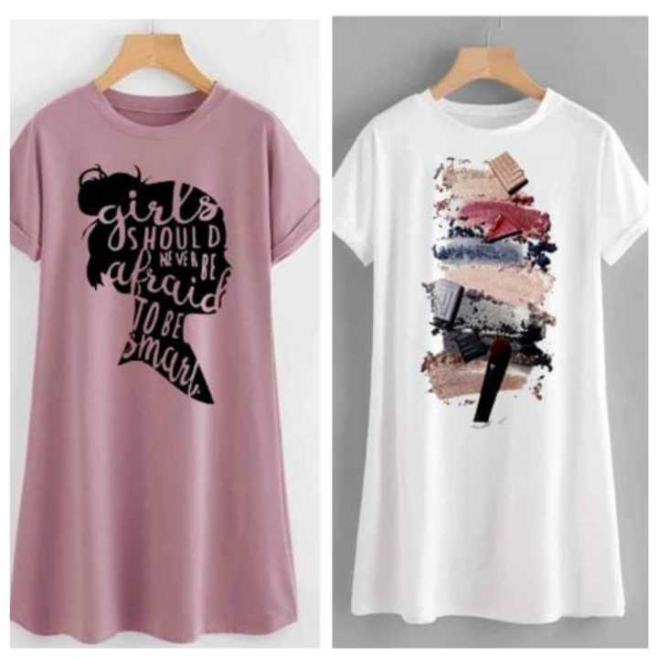 Long back t-shirt for girls best sale