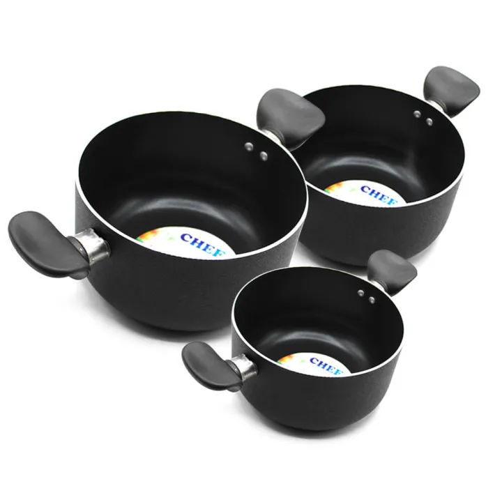 Chef%20Non-Stick%20Stylish%20Kitchen%20Set%20/%20Cookware%20Set%20With%20Combine%20Lid%20-%20Maroon%2016%20pcs%20-%20Image%202