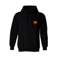 Superman Logo Fleece Hoodie Kangaroo Pocket Pullovers Fashion Long Sleeves Hoodies Winter Wear Export Quality Hoody For Men. 