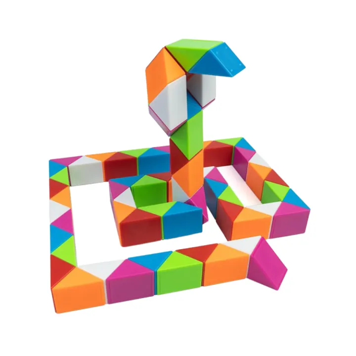Mishbeeka%20Snake%20puzzle%20snake%20Cube%20Pieces%2024%20Blocks%20Magic%20Cubes%20Mini%20Plastic%20Twist%20Puzzle%20Toy%20-%20Image%203