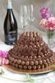 DewDrop Peanut Crunchy Chocolate Balls 10 Pieces Butterfly Shaped Plastic Gift Box 125 g. 
