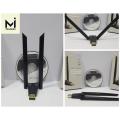 Alfa Wifi Usb W136 3dbi Rtl 8192 Dual Antena 300 Mb double antina - wifi adapter for pc long range - wifi adater for pc - wifi usb MIT. 