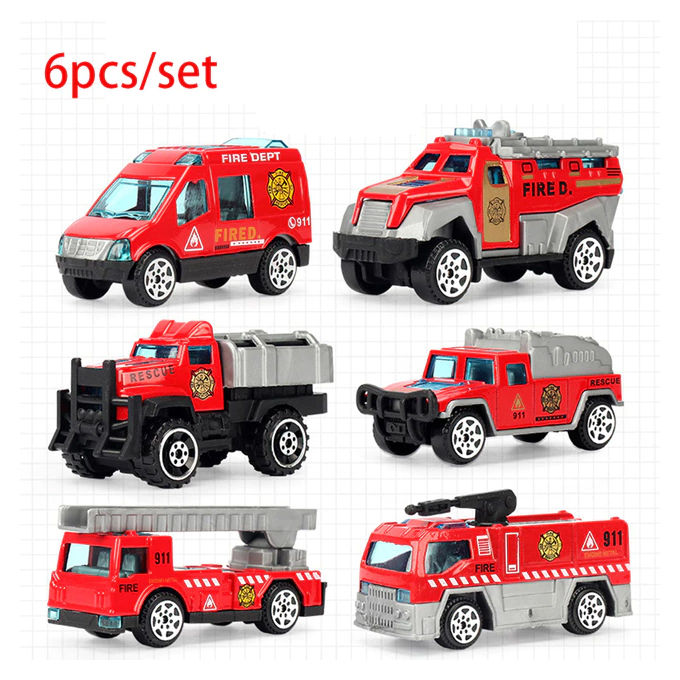 Diecast%20Fire%20Rescue%20Cars%20Metal%20Playset%20Vehicle%20Models%20Collection%20fire%20rescue%20Truck%20Toys%20For%20Boys%20Pack%20of%206PCS%20-%20Image%202