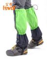 One Pair of Gaiters Outdoor UniZippered Closure Wear and Water Resistant Cloth Gaiters Leggings Cover for Biking Snowboarding Hiking. 