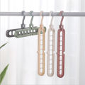 Clothes Hangers Organizers and Storage College Dorm Room Essentials Closet Organizer Magic Space Saving Hangers with 9 Holes. 