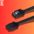 SATA 3 Cable SATA Cable 6Gbps Straight HDD SDD Data Cable with Locking Latch Compatible for SATA HDD, SSD, CD Driver, CD Writer. 