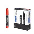 Picasso Permanent Marker 12 Pcs in Box -  Available in 4 Ink Colours Blue Black Red and Green. 