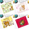 Korilakkuma Rilakkuma Mouse Pad Samll Kawaii Gaming Accessories Rubber PC Gamer Computer Keyboard Desk Mat CS GO LOL Mousepad. 